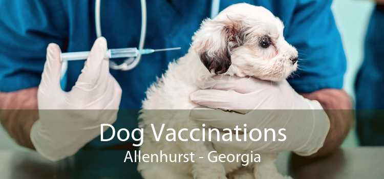 Dog Vaccinations Allenhurst - Georgia