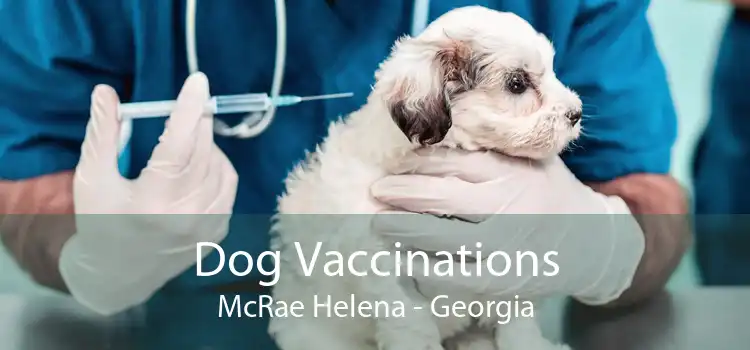 Dog Vaccinations McRae Helena - Georgia