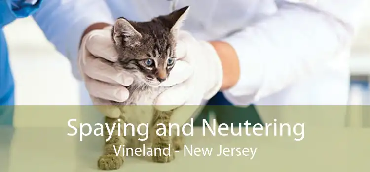 Spaying and Neutering Vineland - New Jersey